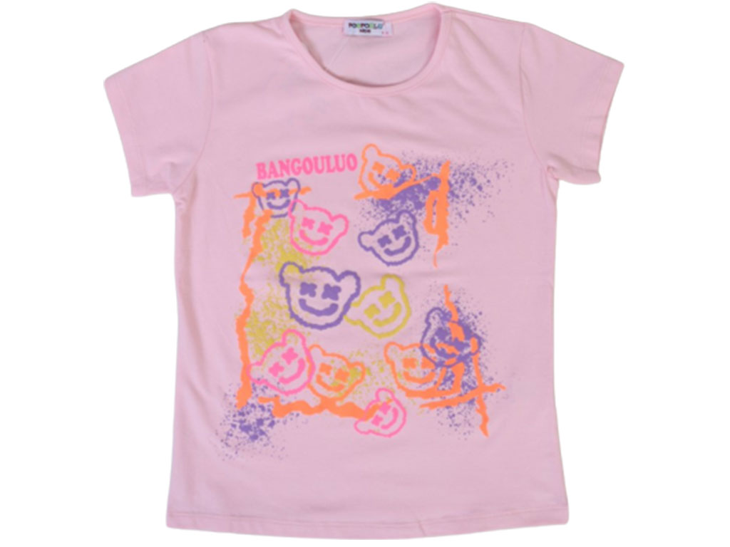 تیشرت دخترانه fosforlu