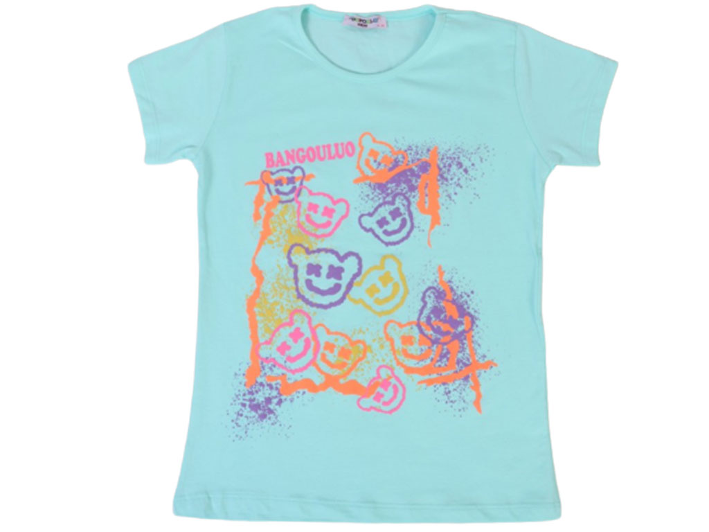 تیشرت دخترانه fosforlu