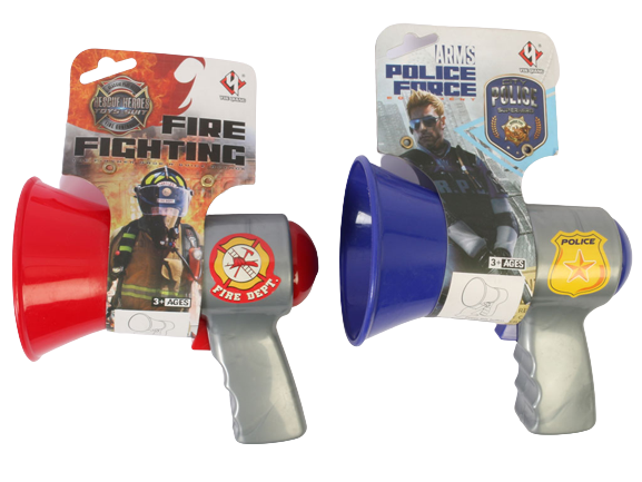 بلندگو اسباب بازی مدل پلیس و آتش نشان