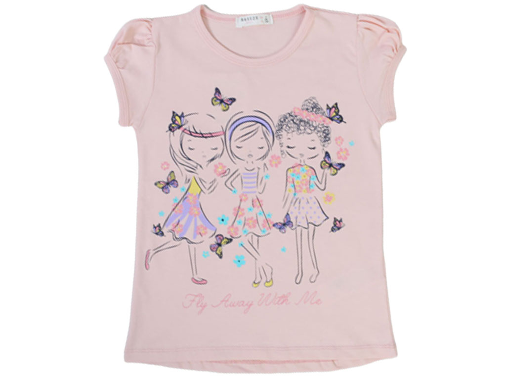 تیشرت دخترانه breeze