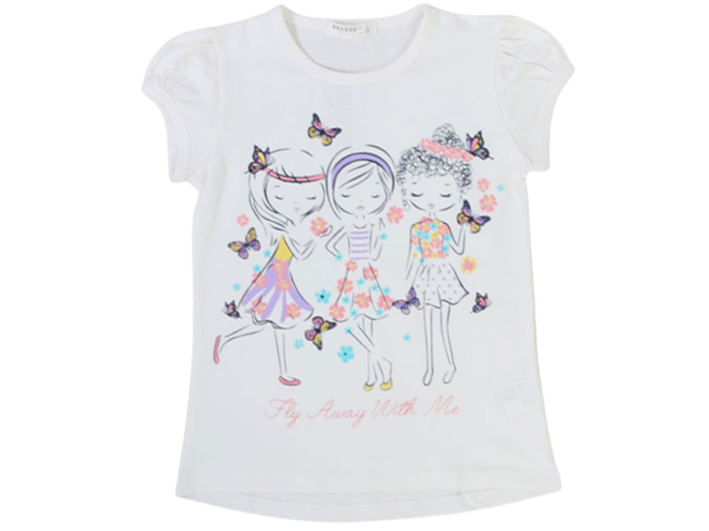 تیشرت دخترانه breeze