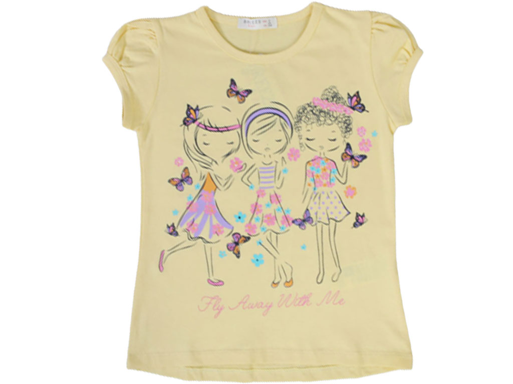 تیشرت دخترانه breeze