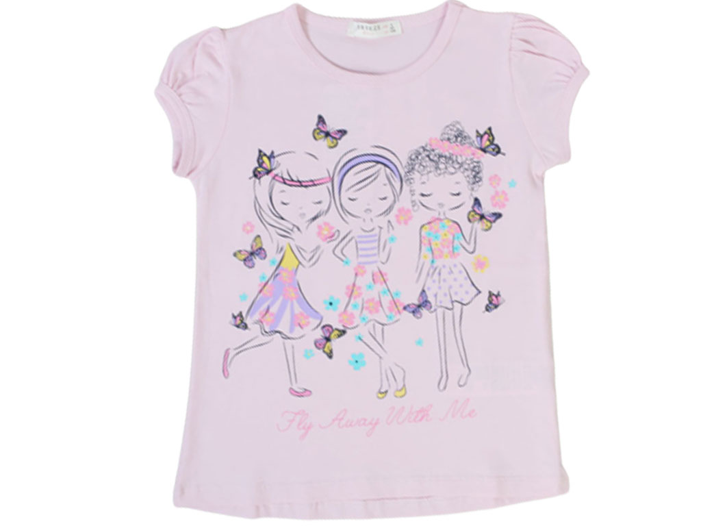 تیشرت دخترانه breeze