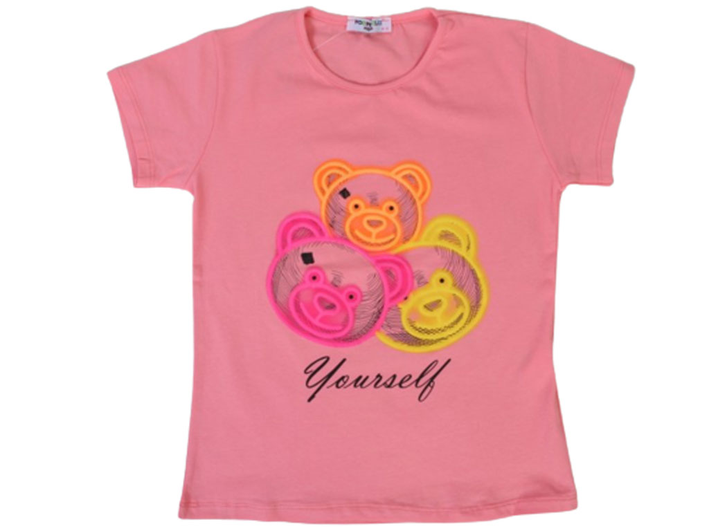 تیشرت دخترانه fosforlu