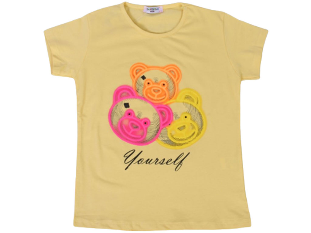 تیشرت دخترانه fosforlu