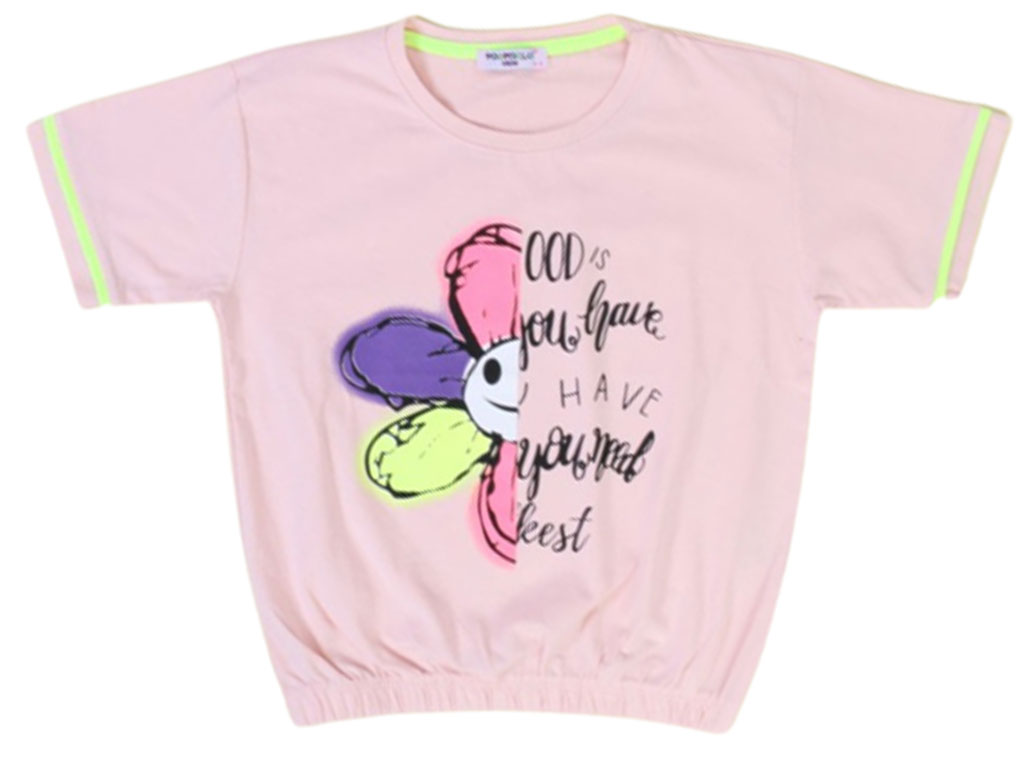 تیشرت دخترانه  fosforlu