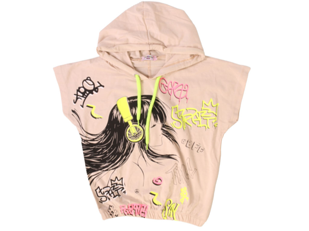 تیشرت دخترانه fosforlu