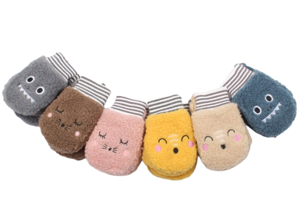 دستکش پشمی کیسه ای (4-2 سال)