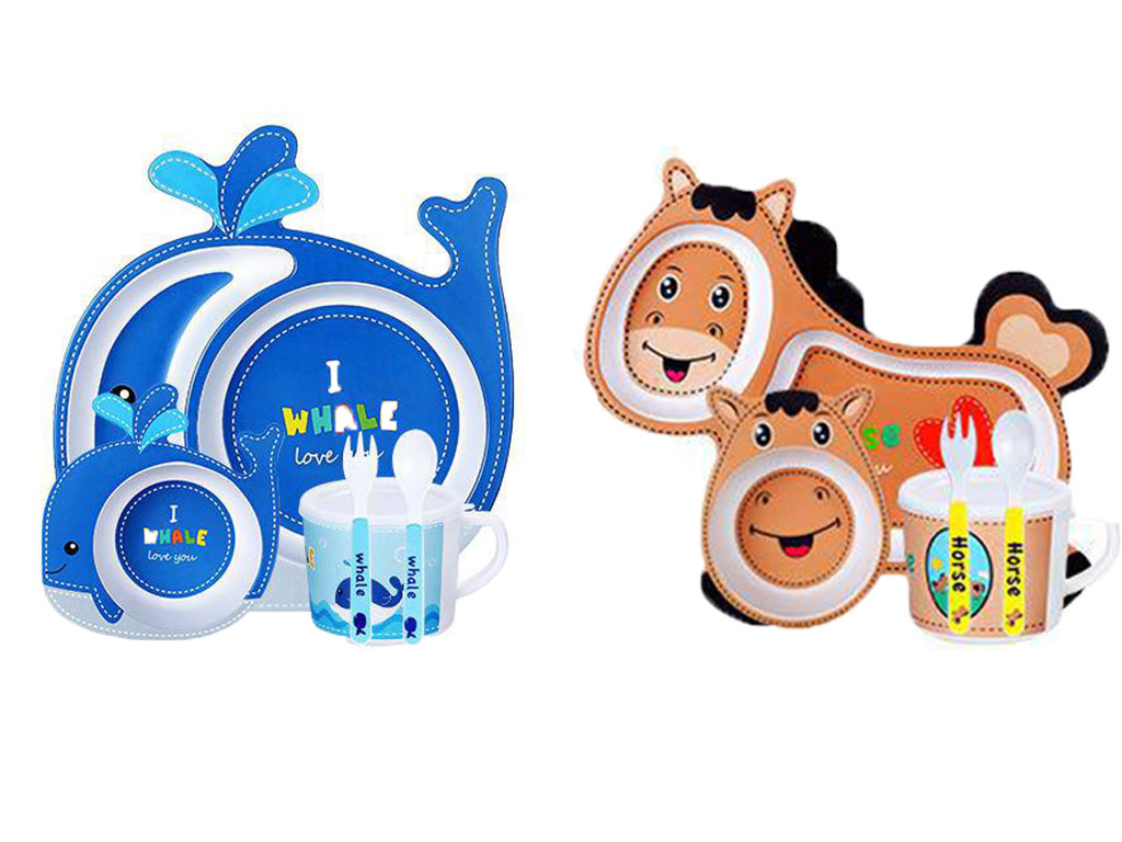 ست غذاخوری 5 تکه بامبو