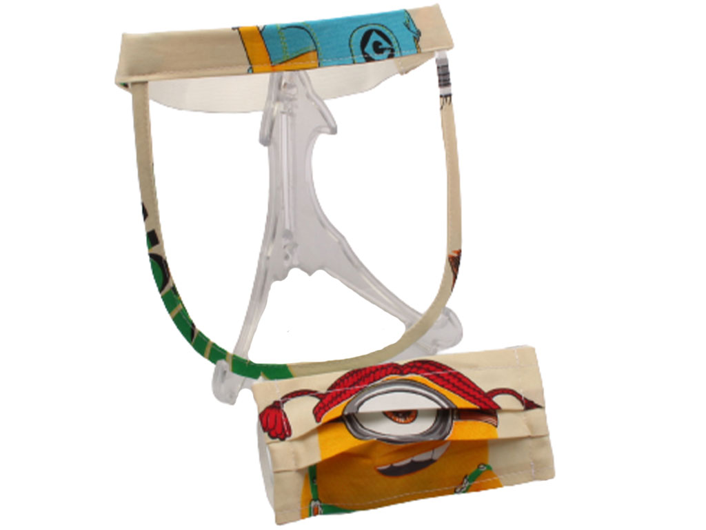 ست ماسک و شیلد مینیون