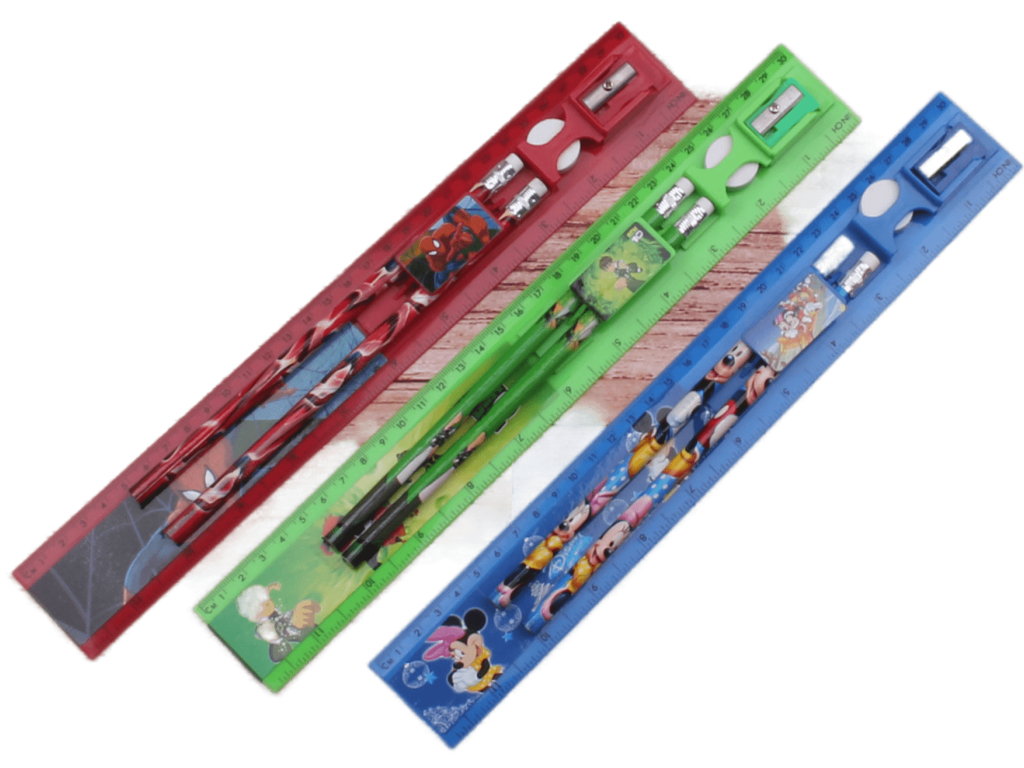 ست لوازم تحریر شخصیت های کارتونی