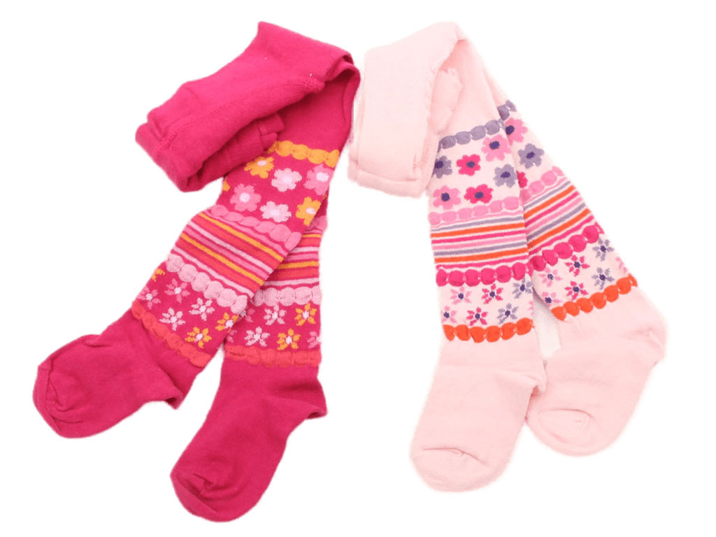 جوراب شلواری گلدار Bella Calze (1-2سال)