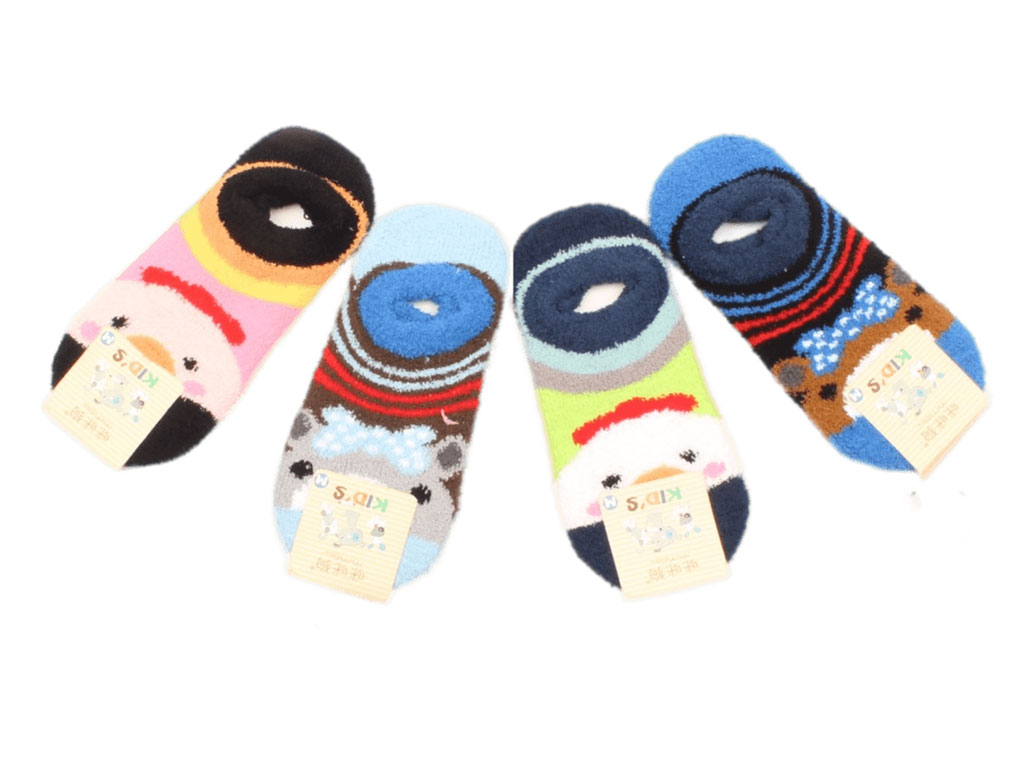 جوراب روفرشی حوله ای (6-4 سال)