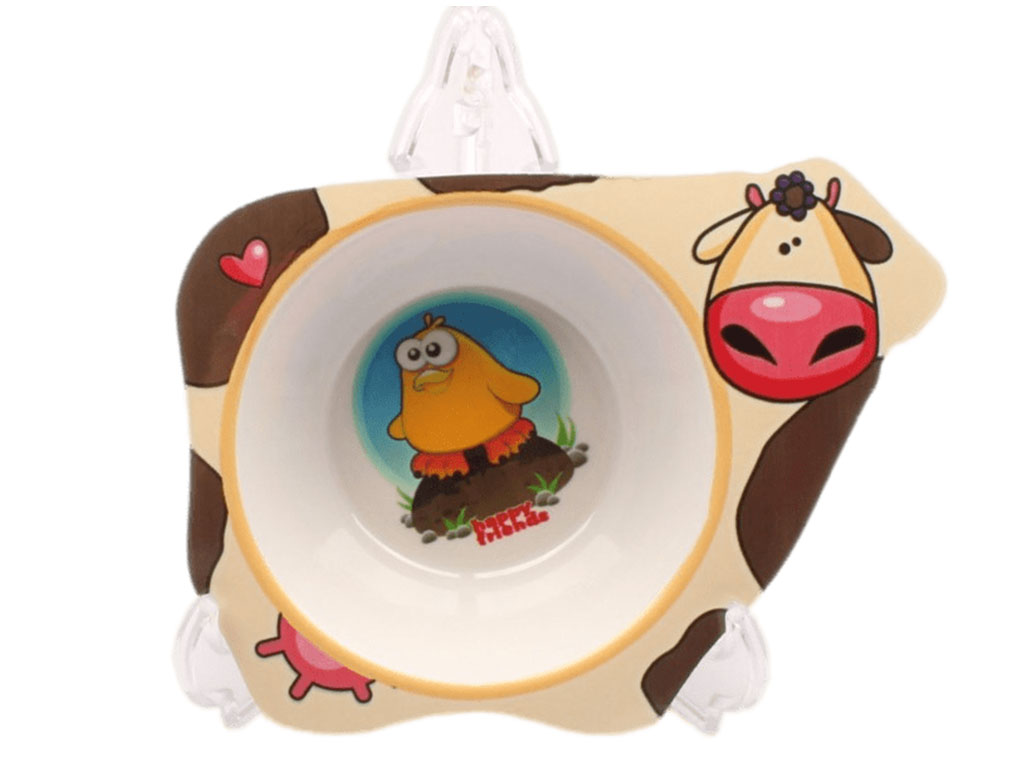 کاسه ملامین طرح گاو