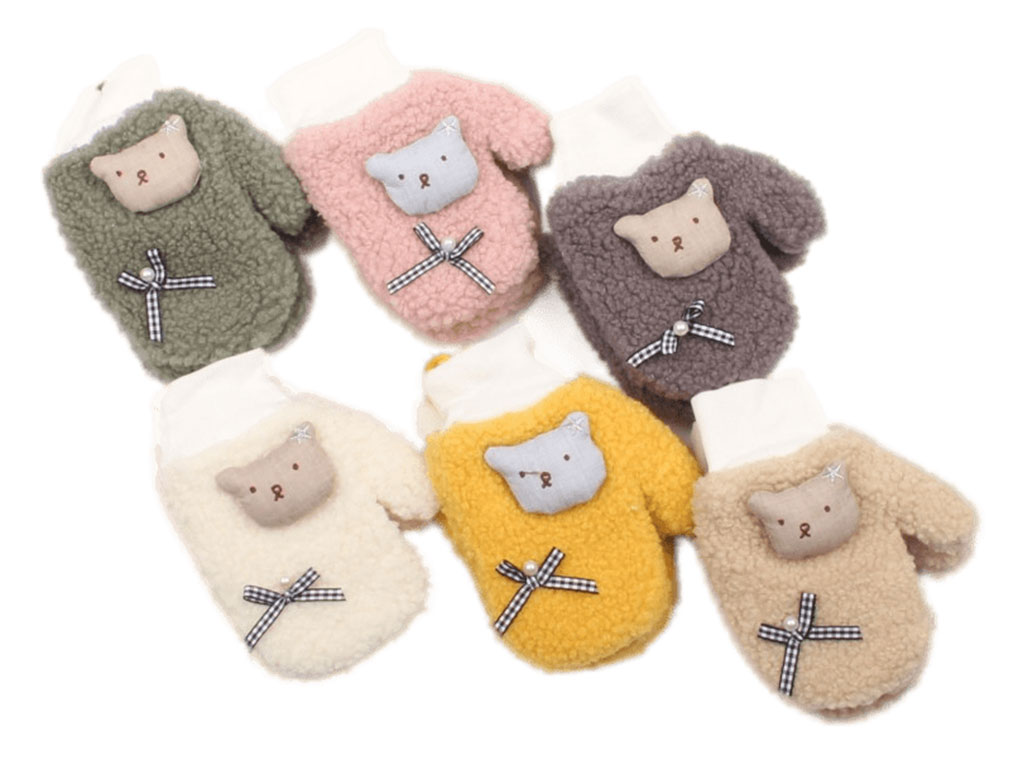 دستکش پشمی کیسه ای (12-7 سال)