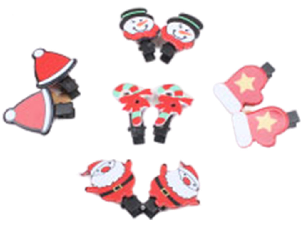 گل سر انبری کریسمس (2 عددی)