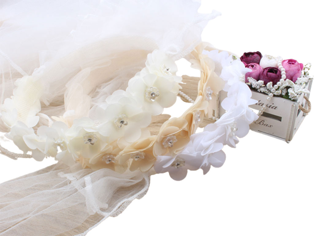 حلقه سر مرواریدی (دارای رنگبندی)