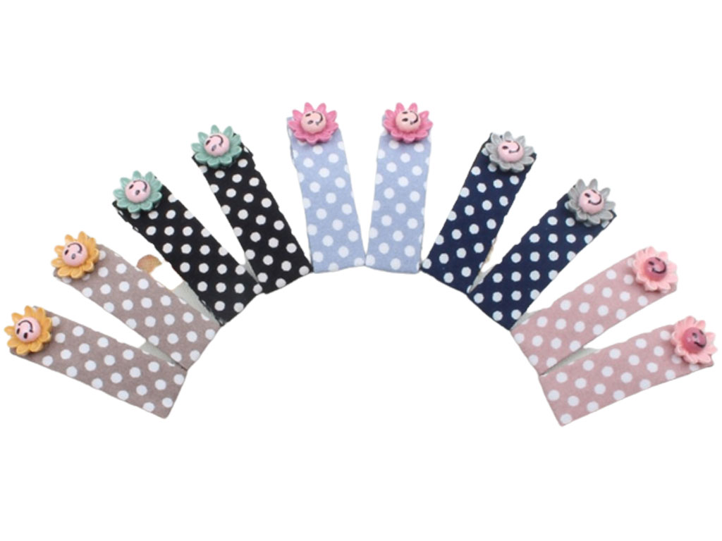 گل سر تق تقی خال خالی (2 عددی)