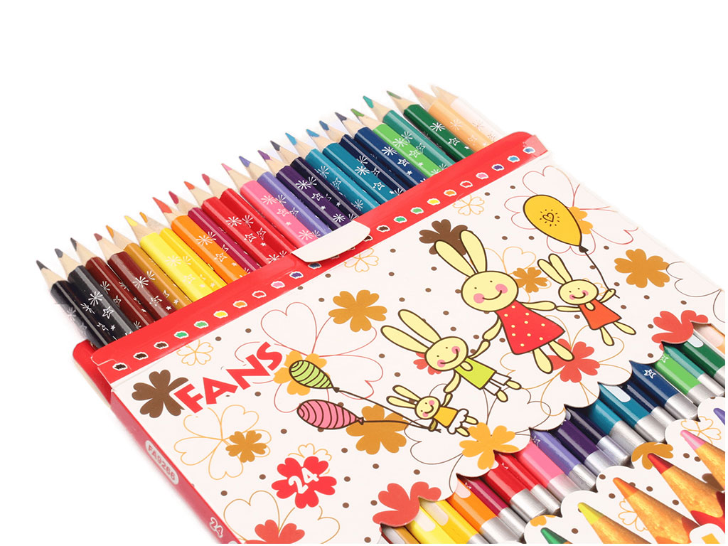 مداد رنگی (24 رنگ)