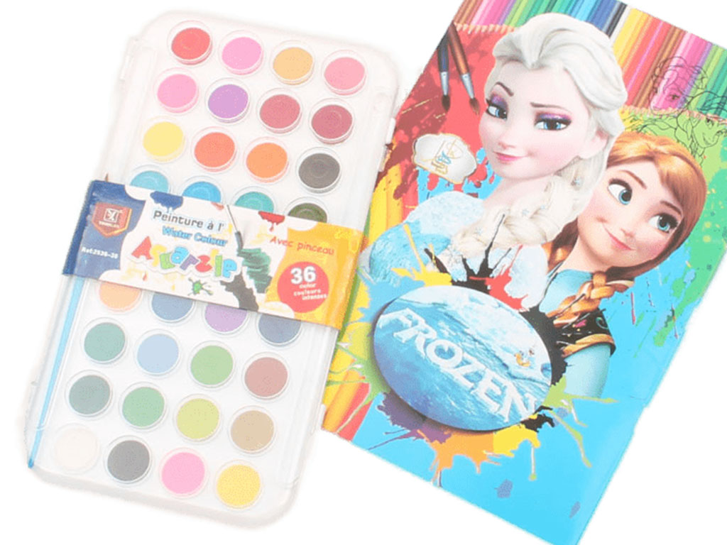 آبرنگ 36 رنگ