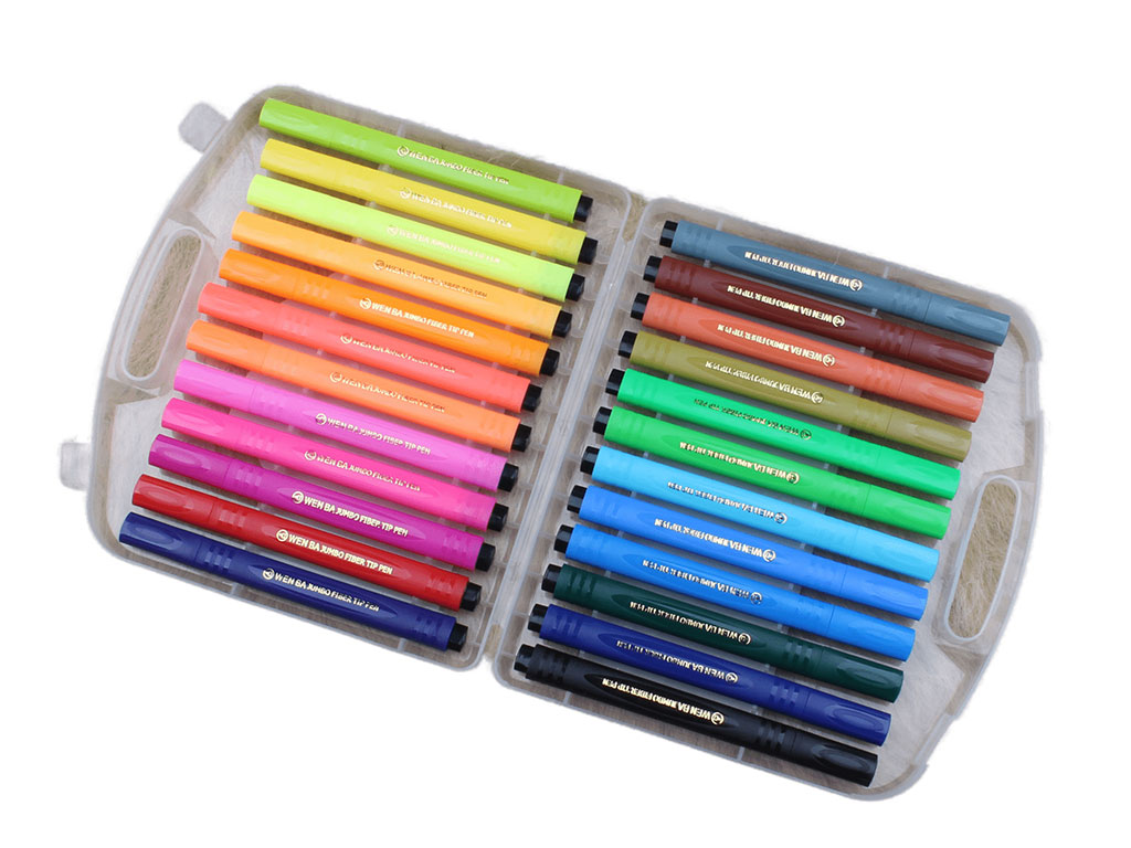 ماژیک 24 رنگ WENBA