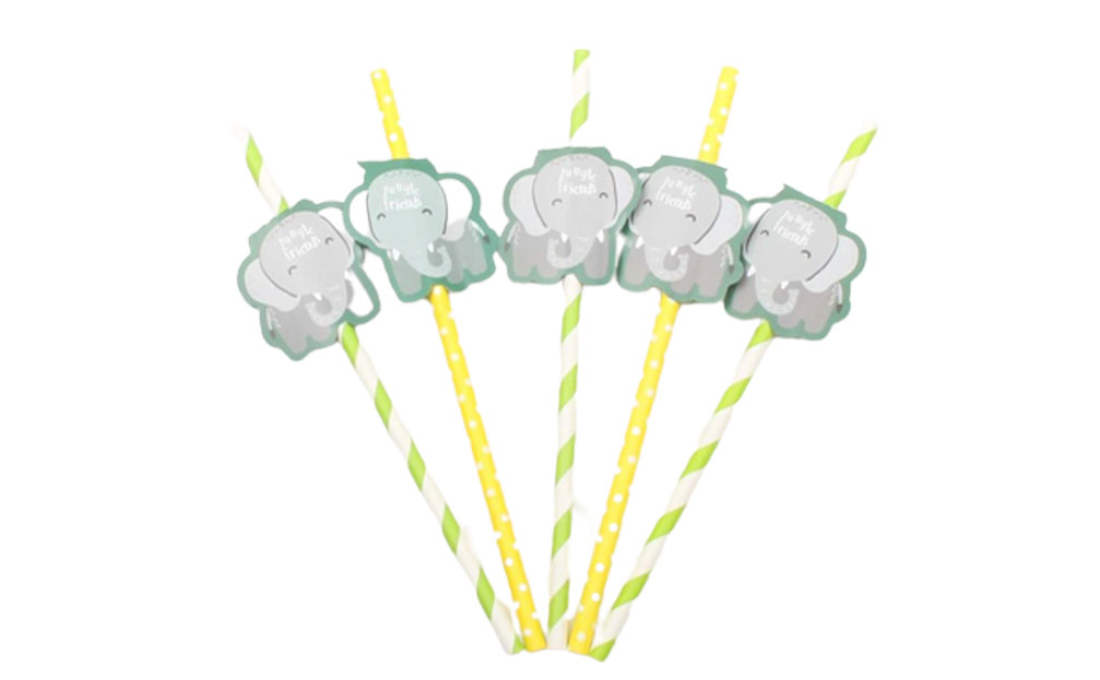 نی نوشیدنی تم حیوانات جنگل