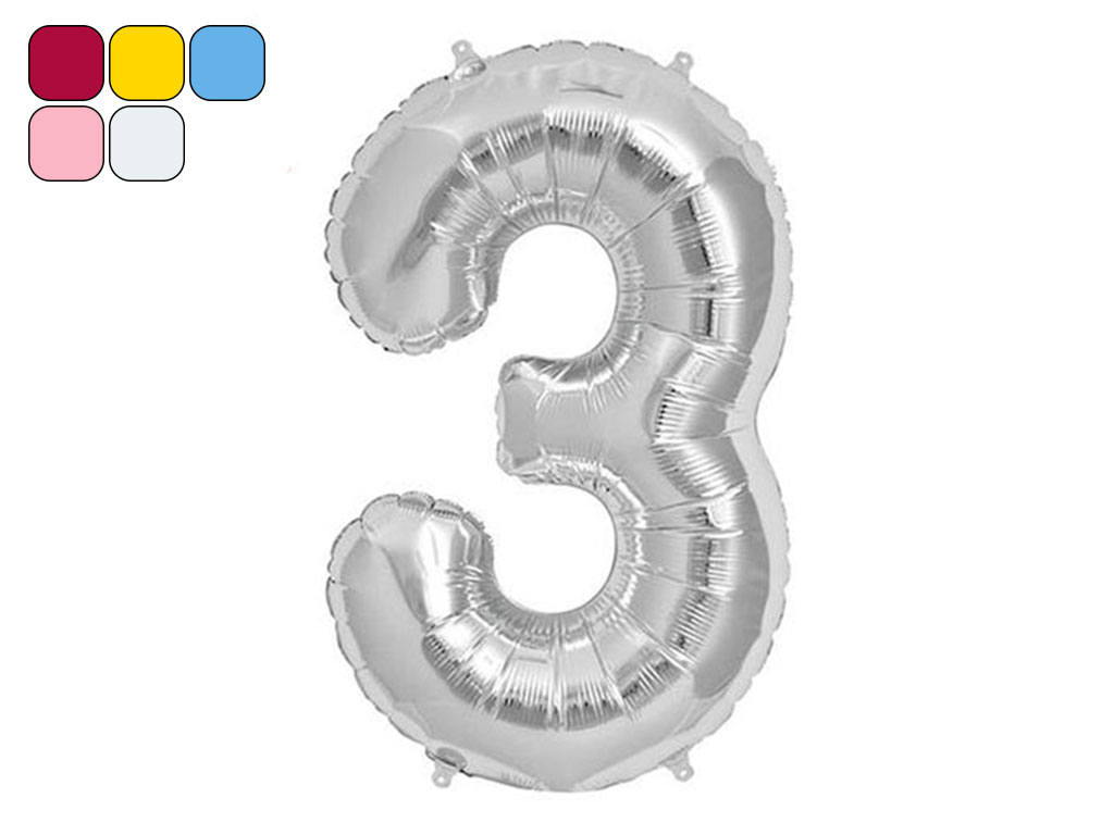 بادکنک فویلی عدد 3