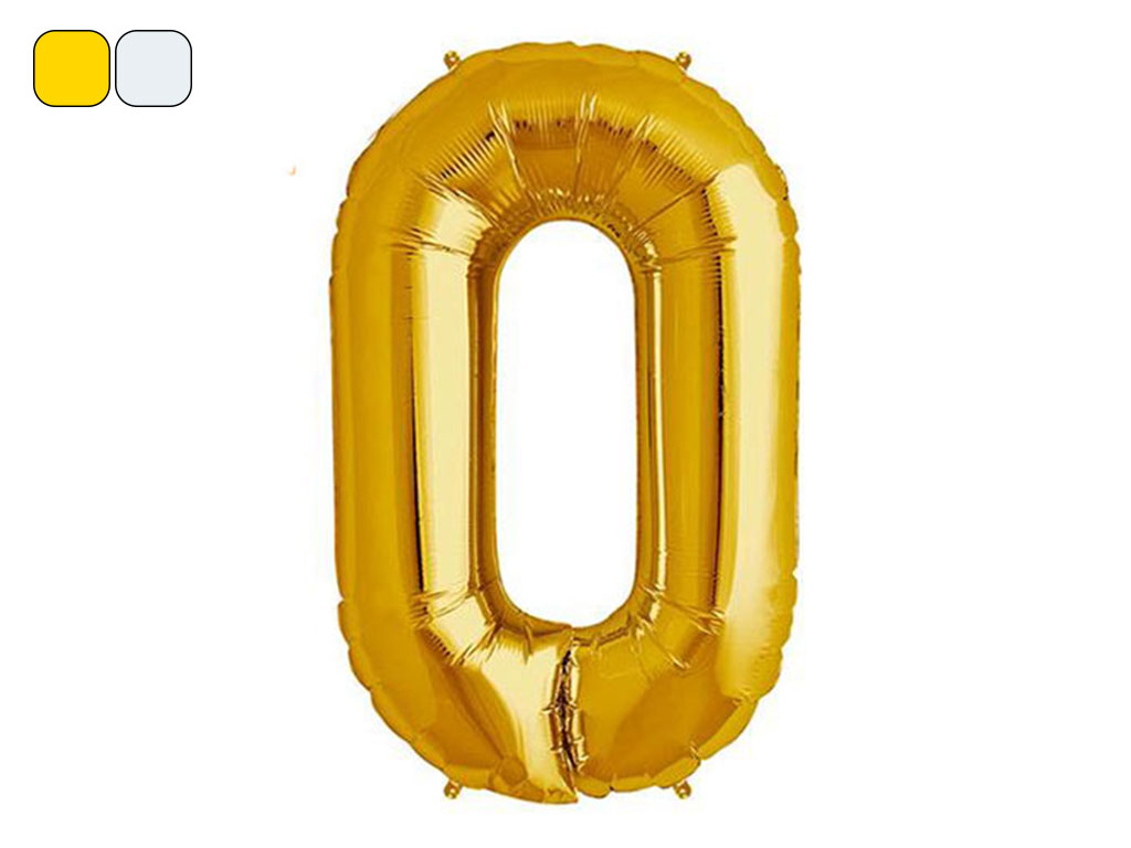 بادکنک فویلی عدد 0