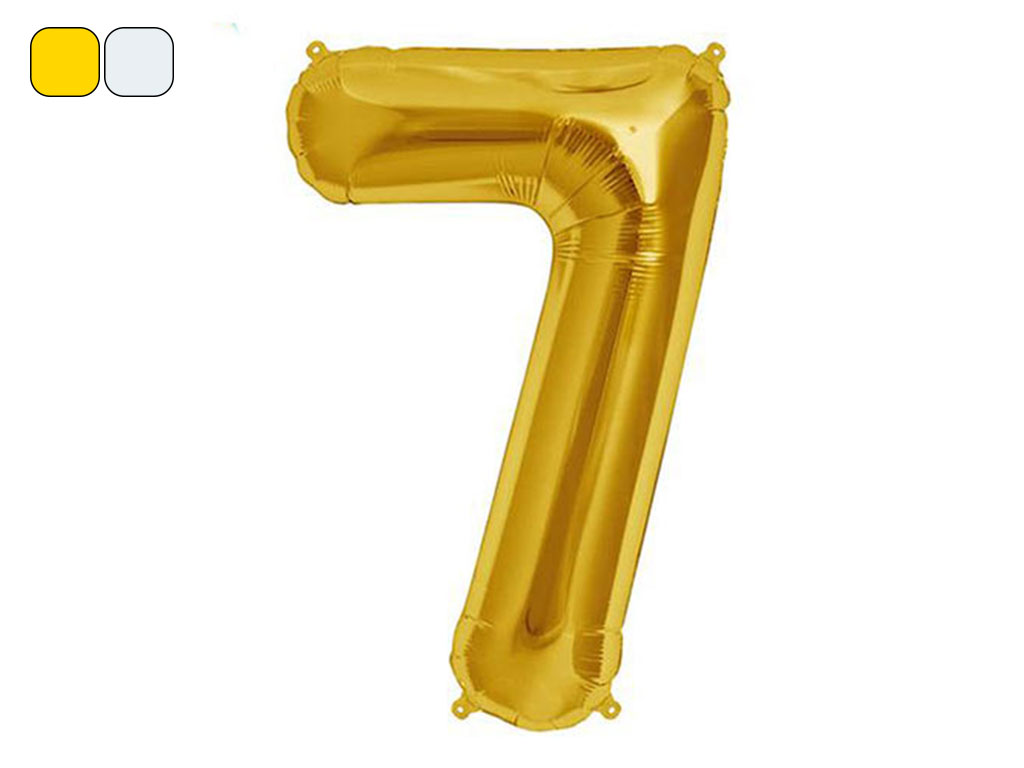 بادکنک فویلی عدد 7