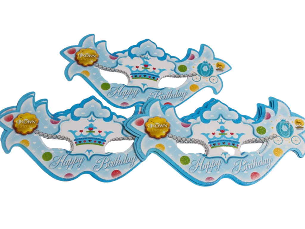 عینک بالماسکه تم تاج آبی