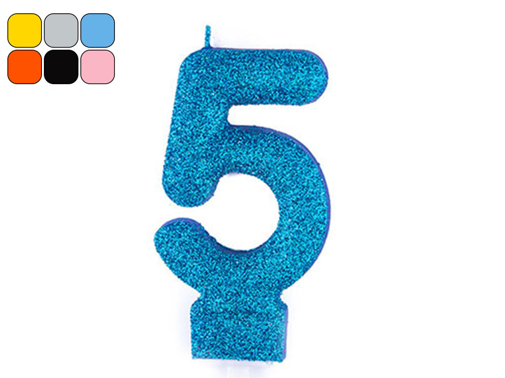 شمع اکلیلی (عدد 5)