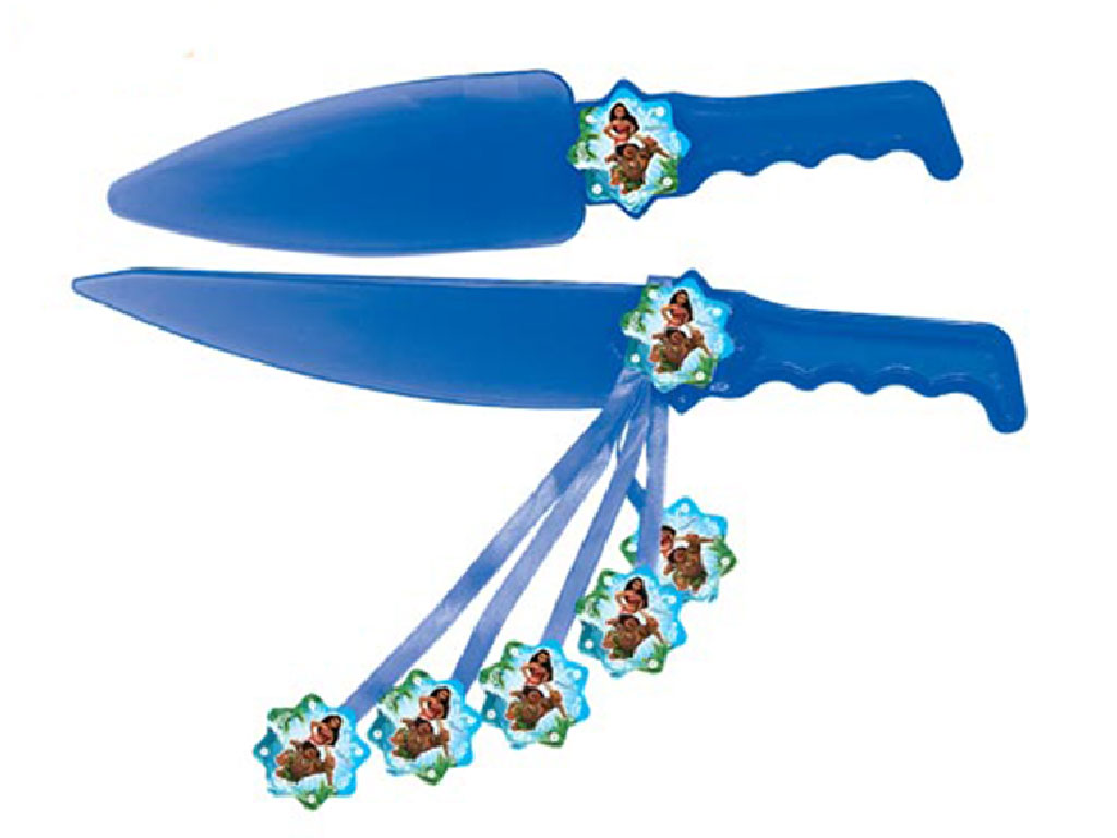 کارد و کفگیر کیک بری تم شاهزاده موآنا