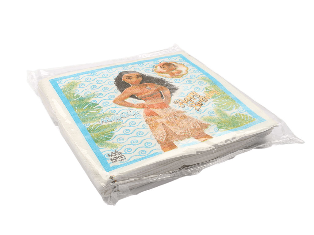 دستمال کاغذی تم شاهزاده موآنا