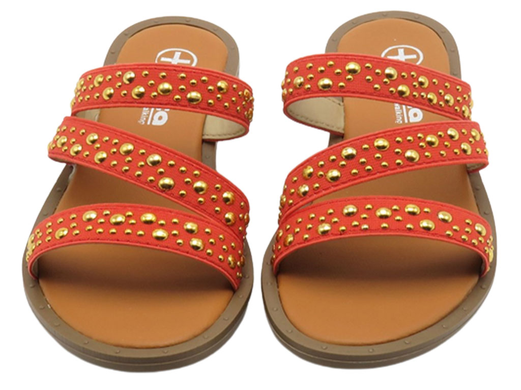 صندل چرمی گلبهی (نیکتا)