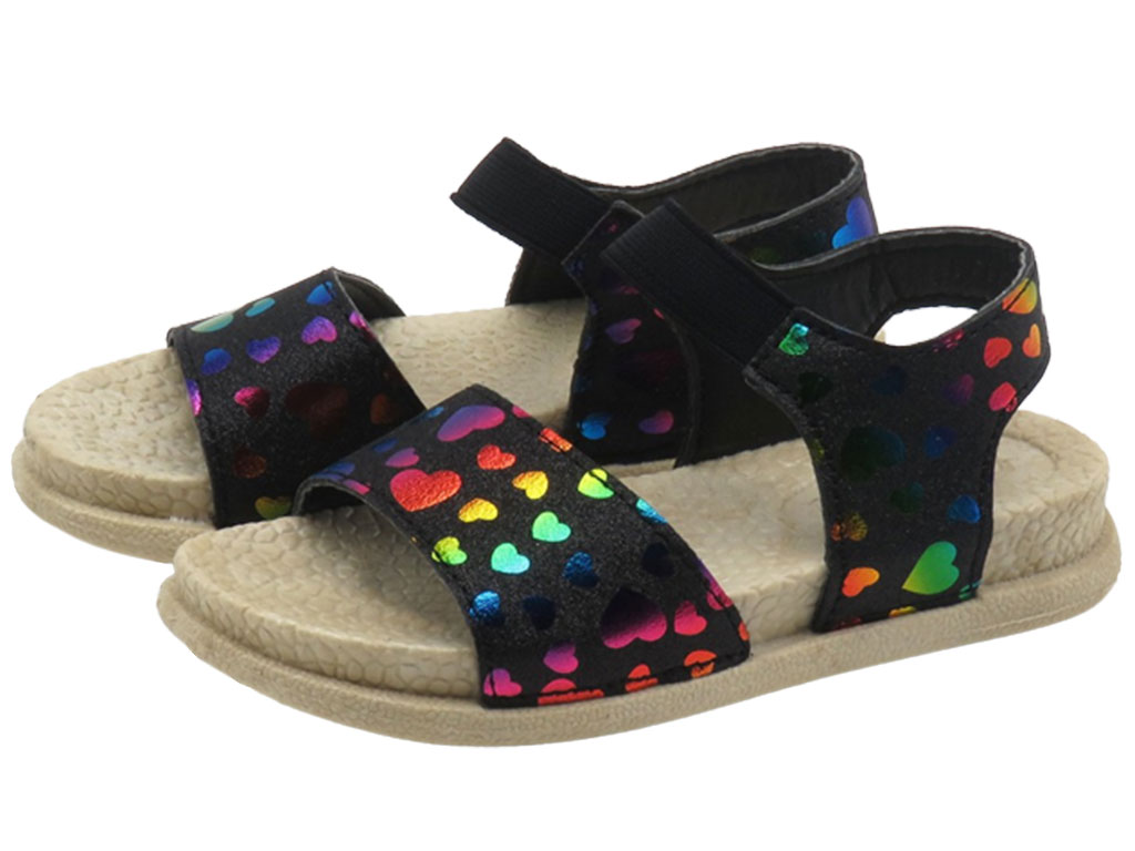 صندل مشکی قلبی (نیکتا)