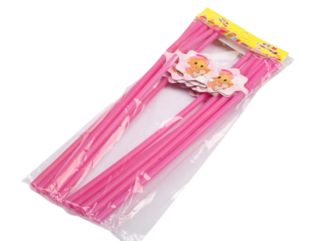 نی نوشیدنی تم Baby صورتی