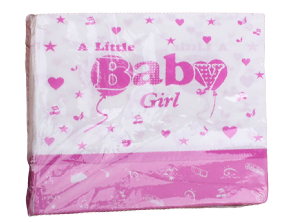 دستمال کاغذی تم Baby صورتی