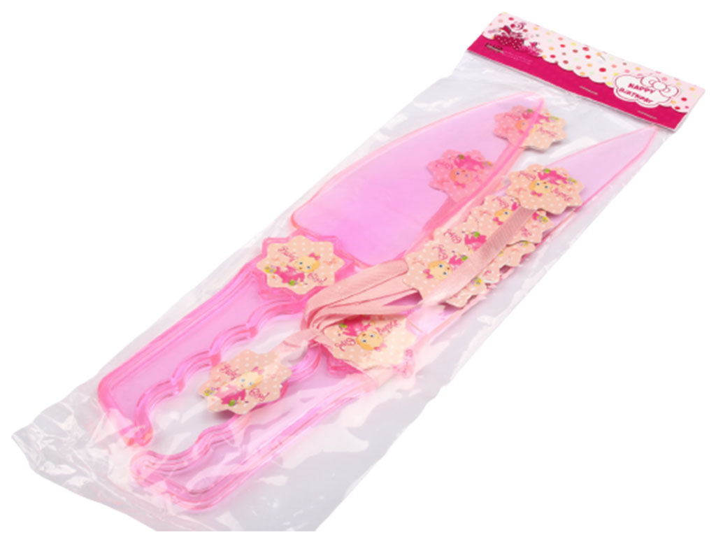 کارد و کفگیر کیک بری تم  Baby صورتی