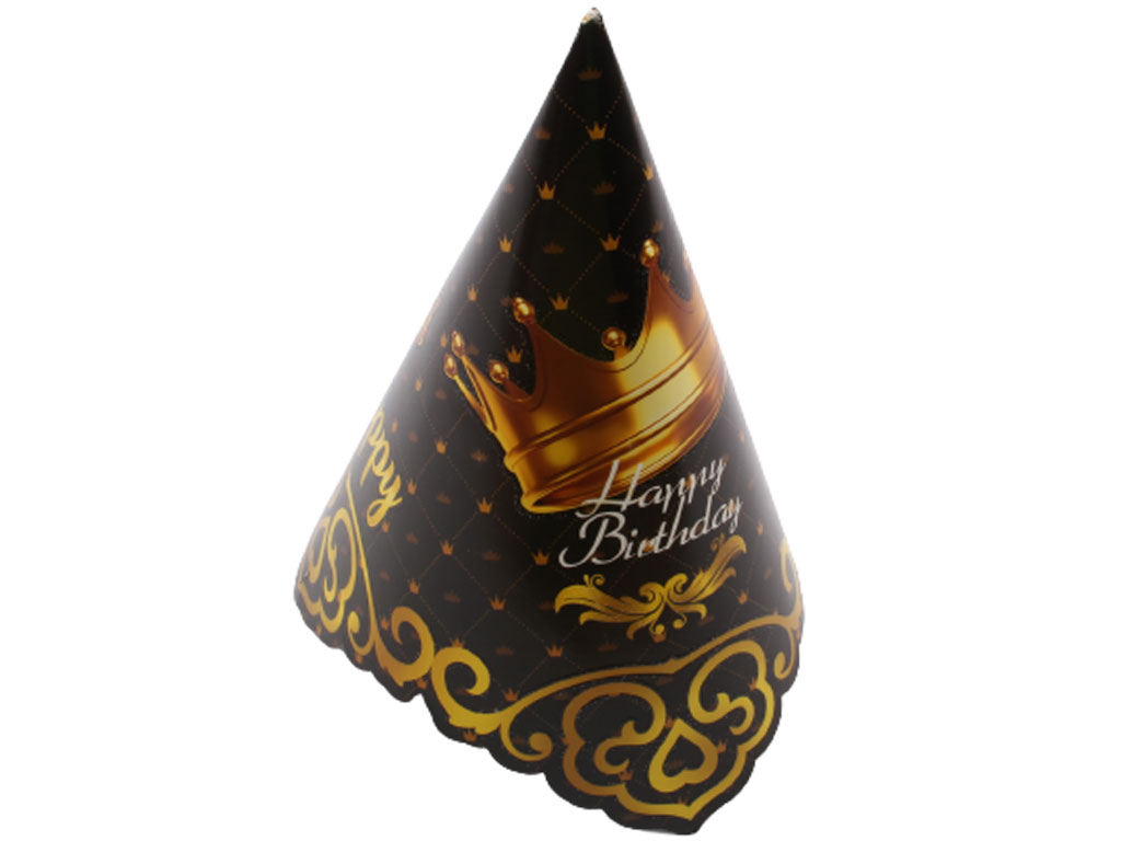 کلاه تولد تاج طلایی