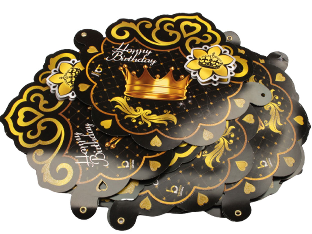 ریسه برجسته تاج طلایی