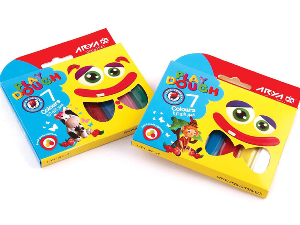 خمیر بازی7 رنگ آریا