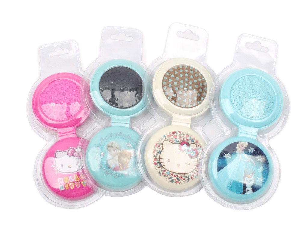 برس و آینه جیبی