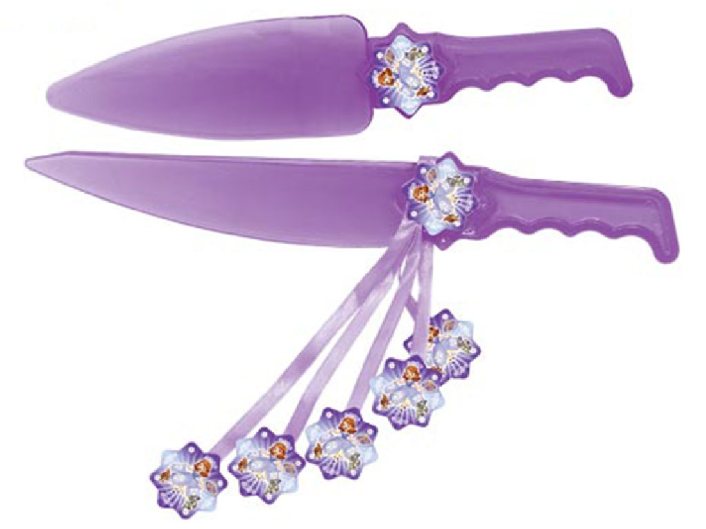 کارد و کفگیر کیک بری تم سوفیا