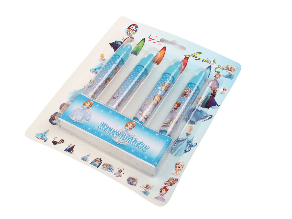 شمع شعله رنگی سوفیا