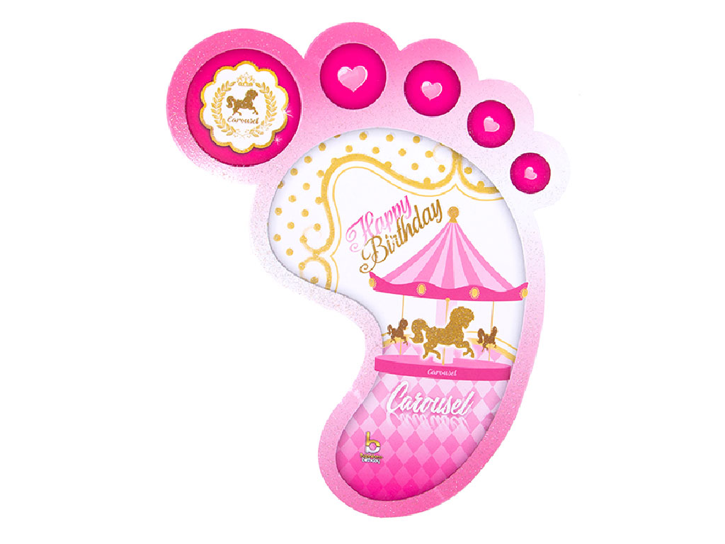 رد پای تم کاروسل صورتی