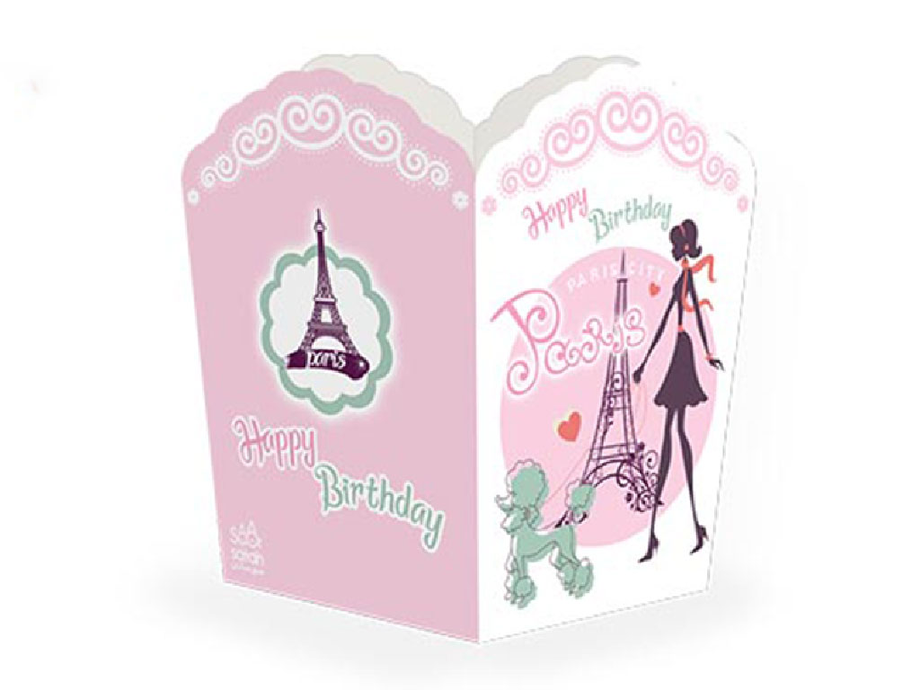 ظرف پاپ کورن تم پاریس