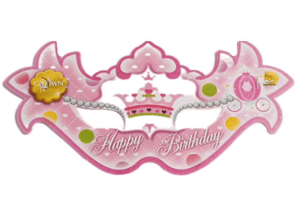 عینک تاج صورتی