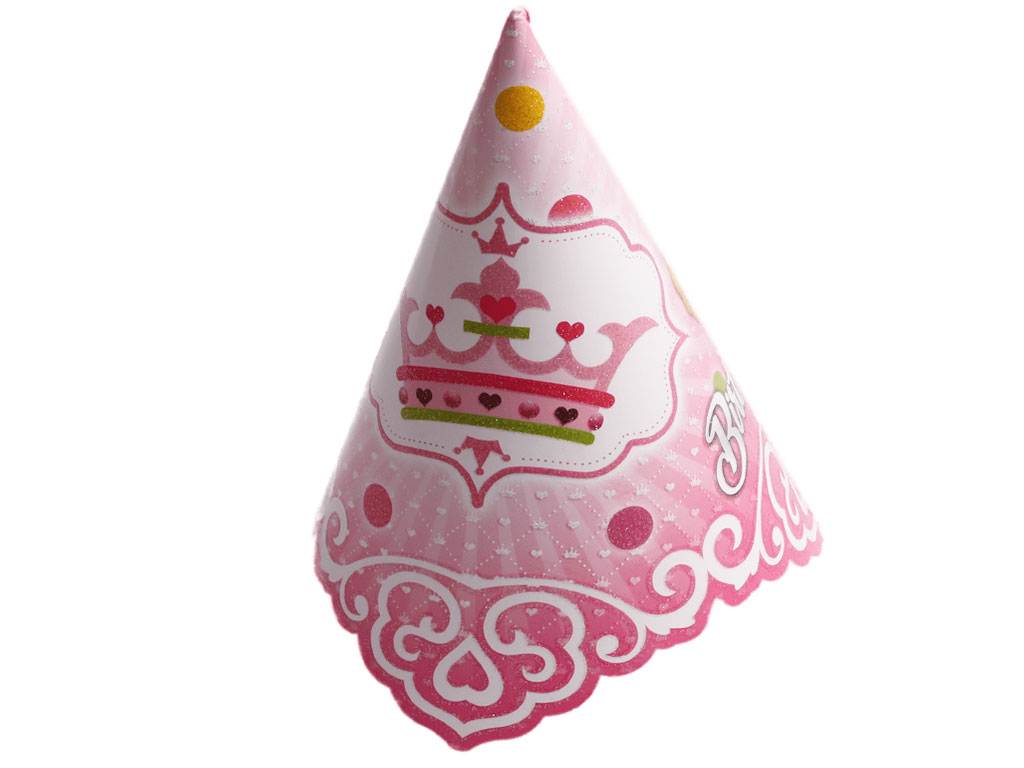 کلاه تولد تاج صورتی