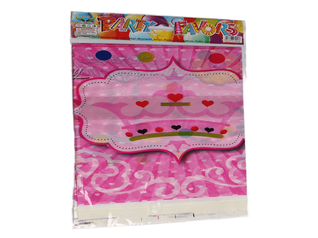 رومیزی تم تاج صورتی