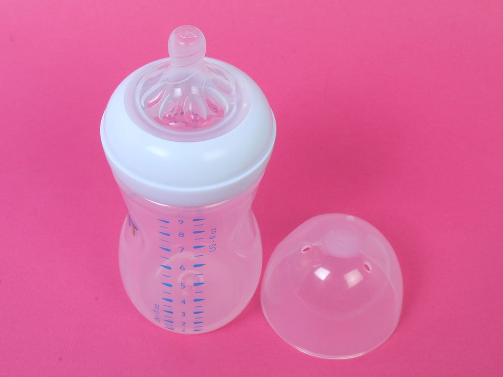 شیشه شیر دو عددی ضد نفخ نوزادی مدل نچرال 260 میلی لیتر فیلیپس اونت philips avent